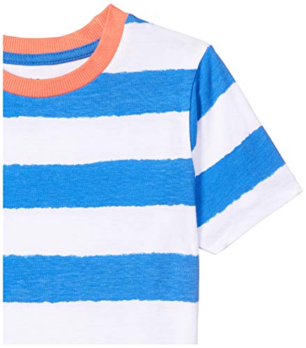 Image of Marks & Spencer Boys Solid Cotton Round Neck Regular Fit Top