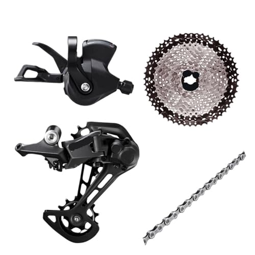 M5100 �̂��߂̌݊��� 1X11 �X�s�[�h�O���[�v�Z�b�g�V�t�g���o�[���A�f�B���C���[ MTB �o�C�N�J�Z�b�g 46T 50T 52T(11-52T W)