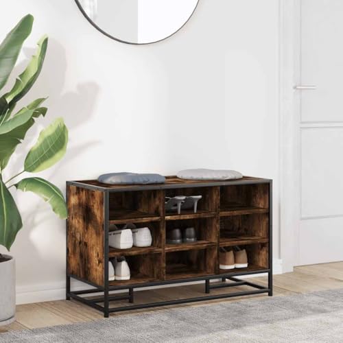 Banc à chaussures avec rangement pour optimiser votre entrée