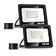 Realky 30W LED Strahler Außen [2 Stück], 6500K 3000LM LED Fluter 40LEDs Außenstrahler IP65 Wasserfest Scheiwerfer Aussenstrahler für Garten, Hinterhof, Auffahrt, Türen, Garage, Flur