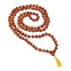 Zap Impex Rudraksha-Mala-zertifizierte natürliche Rudraksha-Halskette, Original-Rudraksha-Mala-Zertifikat, 10 mm Rudraksha (Größe: 10 mm, Perlen: 108+1)