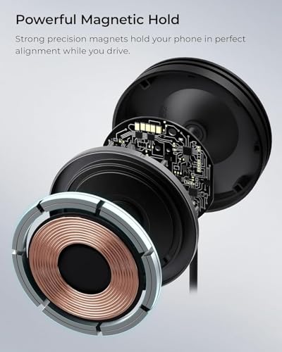 iOttie Velox Qi2 Mini: Magnetic Wireless-Charging Car Mount (Dashboard & Windshield) — view 7