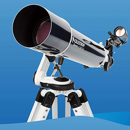 Telescopio refractor práctico con trípode ajustable 102mm miniatura 7