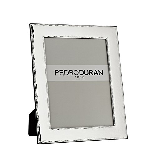 Pedro Duran 02304447   Marco con diseño Diana, 21 x 26 cm, Color Plata