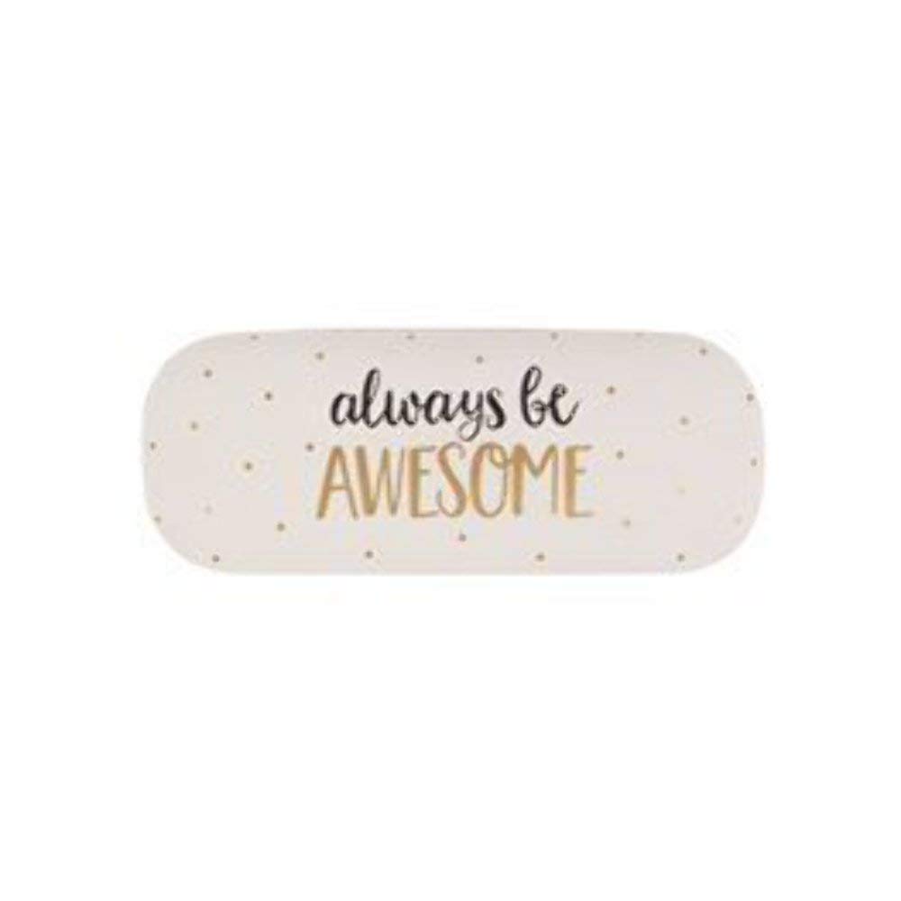 Sass & Belle Metallic Monochrome Awesome Glasses Case