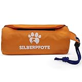 Silberpfote® Futterbeutel für Hunde - Hunde Futterdummy zum Apportieren - Leckerlibeutel für Leckerli (Nass und Trockenfutter)- Erziehungshilfe für deinen Hund