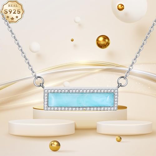 Bijou en larimar naturel, le cadeau idéal pour marquer un moment unique