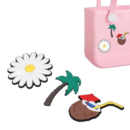 EVTSCAN BEACH BAG CHARMS DECORATIONS CARTOON PATTERNS INSERT BAG ACCESSORIES HANDMADE UNIQUE STYLE4