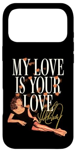 Carcasa para iPhone 17 Pro MAX Whitney Houston Mi Amor es tu Amor Reclinado Foto