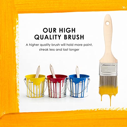 Set di 5 Pennelli Professionali per Smalto