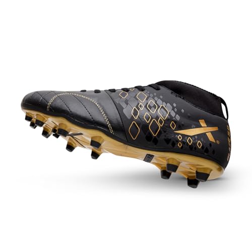 Image of Vector X Men's Blaze Series Football Shoes with TPU /Synthetic Leather Upper|Comfortable Soccer Sports Shoe |Footwear Studs for Adult, Men & Boys | Walking |Lace-Up