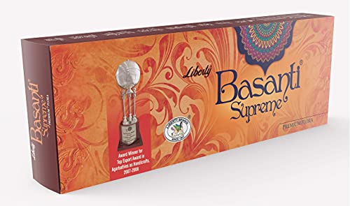 LIBERTY Basanti Supreme Premium Flora Fragrance Aroma Sticks | Low Smoke Incense Sticks | Charcoal Free Agarbathi (2)