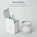Avery Matte White Oval Labels with Sure Feed, 4
