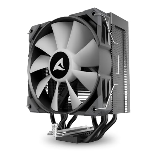 Sharkoon A50 Nero, Rgb, Raffreddatore Cpu - 4