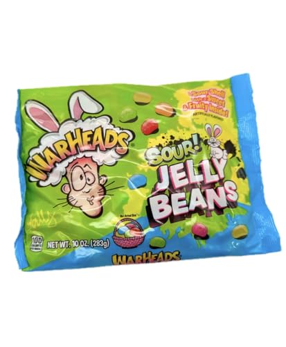 Easter Warhead Jelly Beans, Dulces Ácidos, 10 Onzas miniatura 1