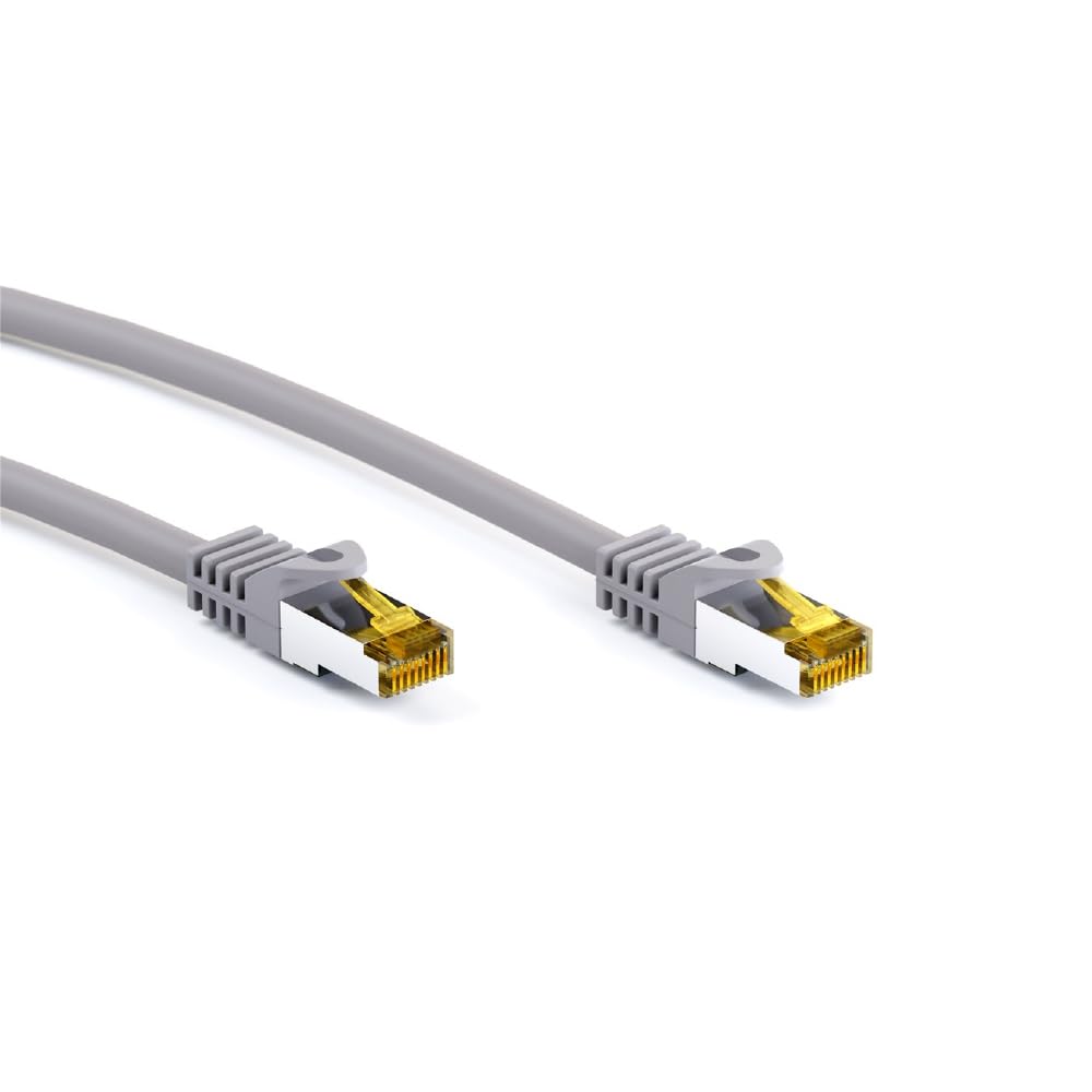 Goobay CAT 7–0050 RJ45 S/FTP PIMF GREY 0,50 M