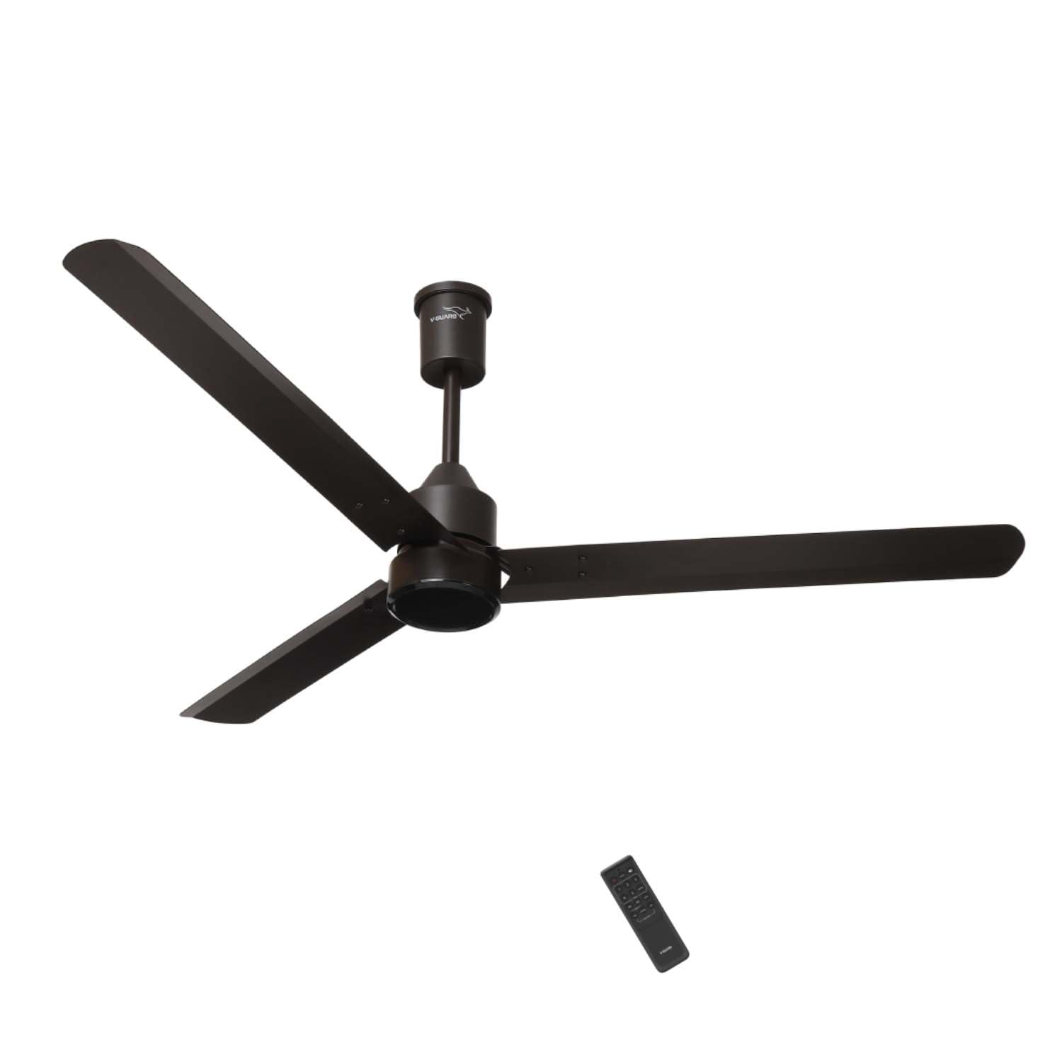 V-Guard Zenair BLDC Ceiling Fan For Home | 5-Star Energy Saving | Remote Control | 1.2 meters (Matte Brown)-image-16