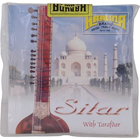 Sitar Strings Karuna Sitar Strings With Sympathetic Tarafdar (7 Main) Indian Sitar Strings Complete Set #TOP1