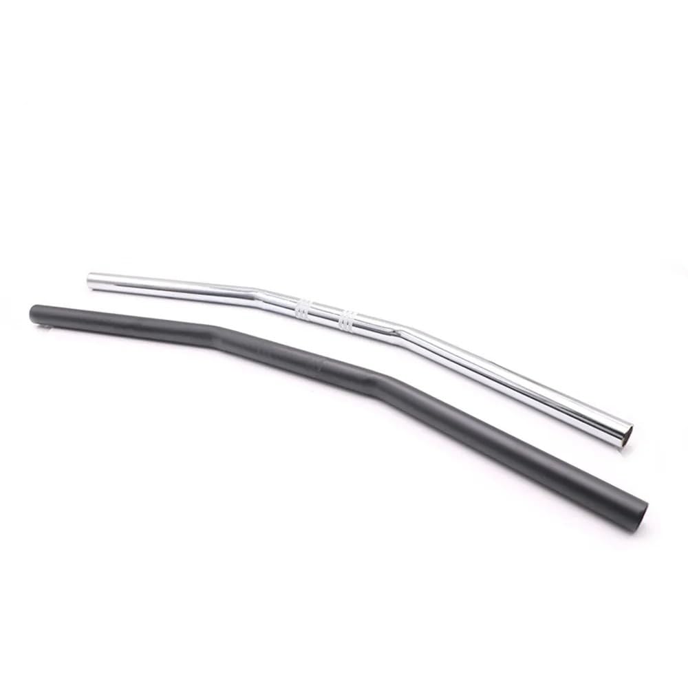 Compatibile con barre curve vintage da 25 mm e 1 pollice | Due diametri di tubo con struttura tubolare curva classica(Silver)