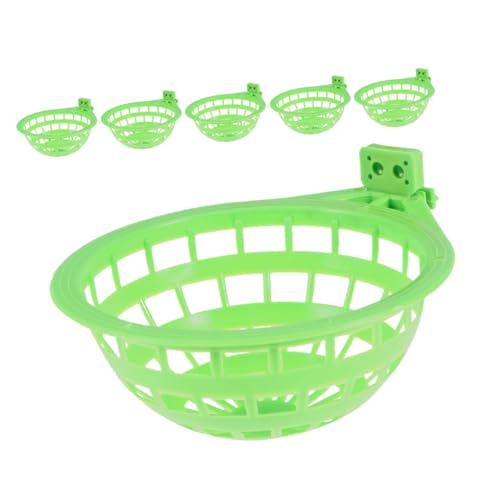 KESYOO 6Pcs Pigeon Nesting Bowl Durable Bird Breeding Supplies for Pigeons Cockatiels Small Parrots Easy to Clean Nesting Pan for Hatching and Raising Young Birds