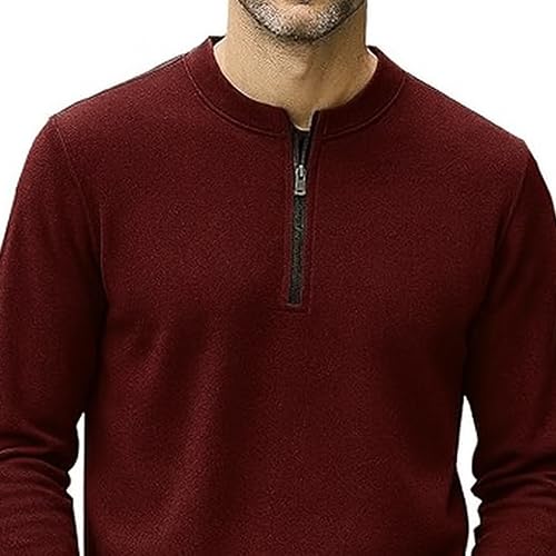 Image of RodZen Men's Cotton Blend Full Sleeve Solid Henley T Shirts