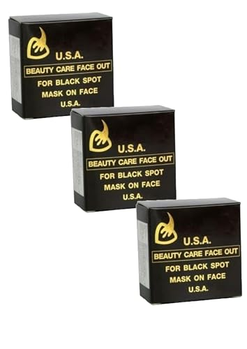 K.Brothers Whitening Face Soap Beauty Care Face Out, For Black Spot Mask (Pack of 3)