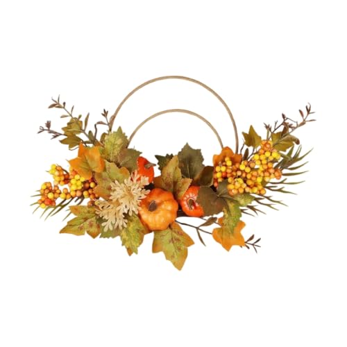 15.8" Halloween Themed Decoration Pumpkin Garland faor Indoor Outdoor Wall