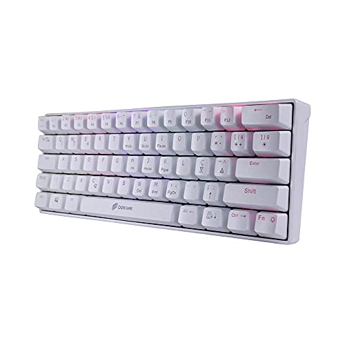 Mini Teclado Gamer Mecânico Ziggy OEX Game Branco | Amazon.com.br