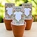 Baby In Bloom Baby Shower Favors For Guests - Handmade Wildflower Seed Paper Cards - Unique Bulk Gift for Guests - Gender Neutral - Plantable
