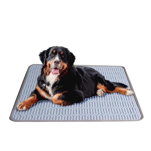 Tappetino Rinfrescante Per Cani, 51/71 Cm, Lavabile, Traspirante, Antiscivolo, Per Animali Domestici, Cuccia Portatile Per Cani Per Relax Estivo, La Notte, Il Comfort Domestico, Il Riposo E Sonn