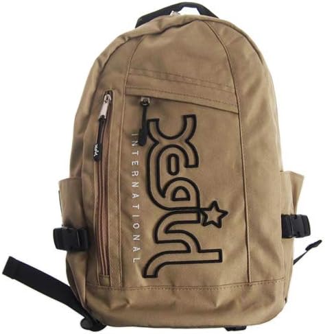 Amazon X Girl Stages エックスガールステージス ミルズロゴ バックパック ベージュ F 縦36cm 横23cm マチ15 5cm F 縦36cm 横23cm マチ15 5cm 22 ベージュ X Girl エックスガール シューズ バッグ
