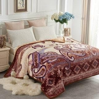 OMAJA Cloudy Super Soft Fabric Floral Printed Heavy Duty Luxury Ultra 2 ply Single Bed Blanket for Heavy Winter with English Colour and Stylish Bag Packing(Multicolor 03) (B0CR1FL2XR) Amazon Price History, Amazon Price Tracker