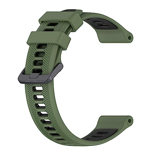 for GARMIN(ガーミン) Approach S70 47mm/S62/Forerunner 965/955 バンド ベルト 交換バンド シリコン 互換品 Fenix8 47mm/Instinct2/Instinct/Fenix7 Pro/7/For
