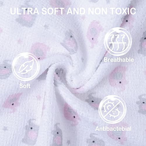Softan Baby Washcloths, 24Pack Baby Wash Cloths Extra Soft & Ultra Absorbent, Baby Towels And Washcloths Face Towel Unisex For Boys Girls Face & Body, Washclothes Gentle On Sensitive Skin, 9''X 9'' #TOP1