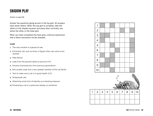 Cat Puzzle Book from Battersea Dogs & Cats Home - Fun & Challenging - Image 7