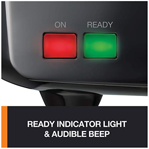 KRUPS 4-Slice Belgian Waffle Maker: Stainless Steel, 5 Browning Levels, Audible Ready Beep, Removable Plates, 1200W, Silver/Black, Large Waffle Maker Family Size, Great for Family Breakfasts