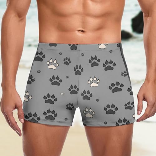 Maillot de bain homme gris idéal pour vos vacances à la mer