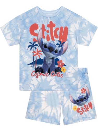 Disney Lilo And Stitch Pajamas, Short Sleeve Girls Pajamas, Stitch Girls Pjs, Pajama Set