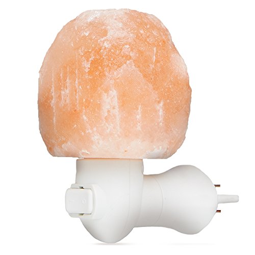 TULA Himalayan Salt Crystal Night Light, A Relaxing Accent for the Home/Office, Natural & Anti-Micro - //coolthings.us