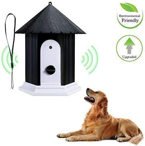 Anti Barking Device, 100% Harmless Ultrasonic Bark Control and Waterproof Stop Dog Barking Device Indoor Outdoor, Hidden Anti-Barking Device
