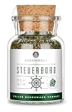 Ankerkraut Steuerbord by DSST, Gewürzzubereitung für Gemüse, Geflügel, Schwein und weitere helle Fleischsorten, mit grüner Paprika, Minze und Koriander, 65 g im Korkenglas