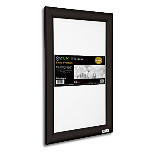SECO Front Load Easy Open Snap Frame Poster/Picture Frame 24 x 36 Inches