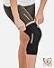 Tommie Copper Core Compression Infrared Knee Sleeve, Unisex, Men & Women, 4D Stretch Infrared Infused, Self-Warming Sleeve for Muscle Support & Stability - Black - Large
