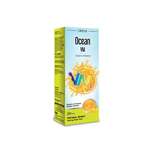 VM Vitamin Mineral Portakal Aromalı Şurup 150 mL
