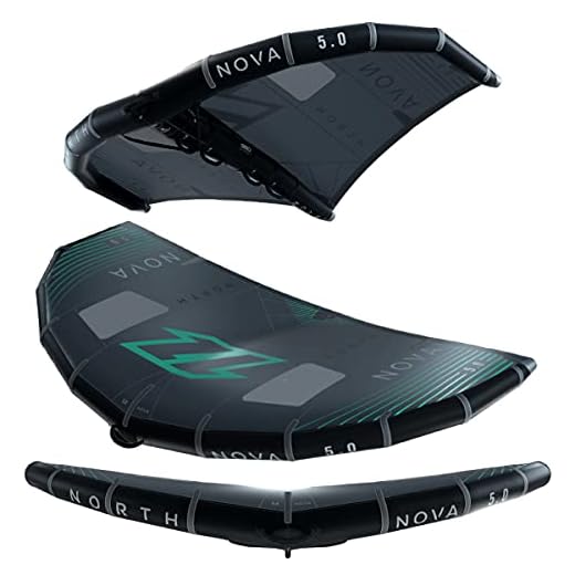 North NOVA Wing SAIL Kite Surf Foil Segel Windsegel Sup Flügel 5,0qm
