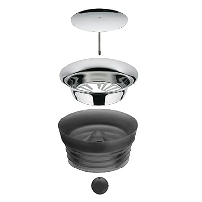 WMF Basic Wasserkaraffe 1,5 liter, Glaskaraffe mit Deckel, Silikondeckel, CloseUp-Verschluss & Küchenhandtuch-Set, 3-teilig, Handtuch, Geschirrhandtuch, Baumwolle – Bild 5