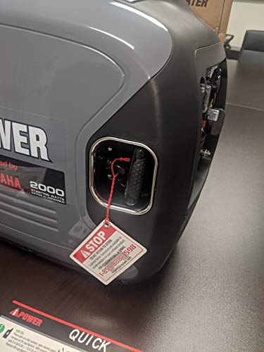 A-iPower SC2000iREC Inverter Generator Powered by Yamaha 2000-Watt, Grey (Renewed)