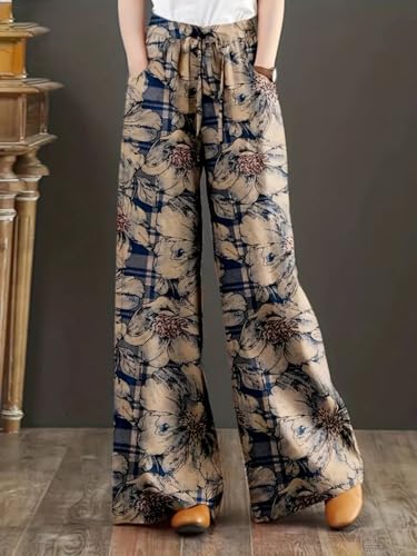 Image of Leriya Fashion Women's Trouser|Sharara | Boho Harem Pants|Rayon Palazzo Plazo Pant| Loose Fit Baggy Trousers with Elastic Waistband|Casual Yoga & Lounge Wear (Available in Plus Size)