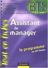 Download Assistant de manager BTS 1er et 2e années PDF