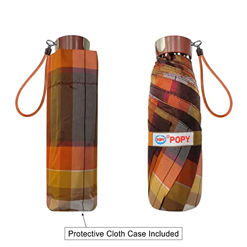 Image of Popy Nano 5Fold Umbrella | World's Largest Small Umbrella | Pocketable size with full 1m+ wide cover when open| 200 g weight